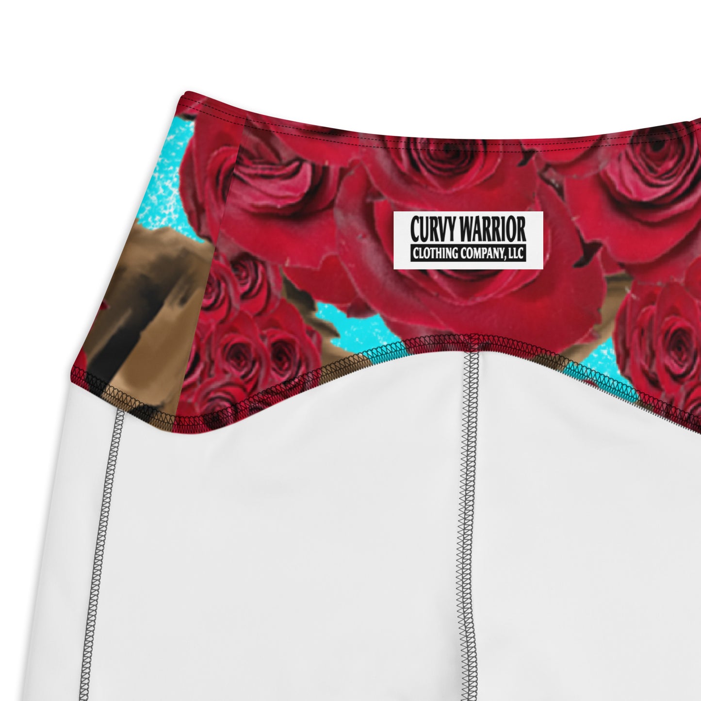 Red Roses Leggings with pockets