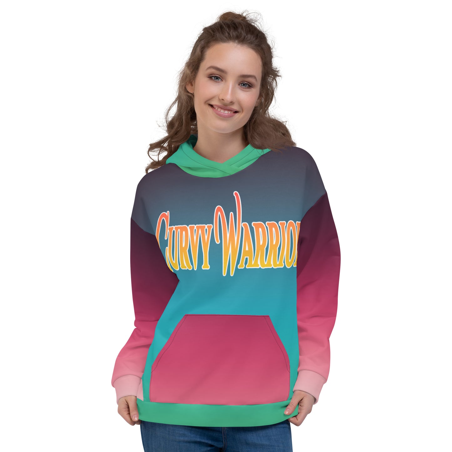 Curvy Warrior Unisex Hoodie