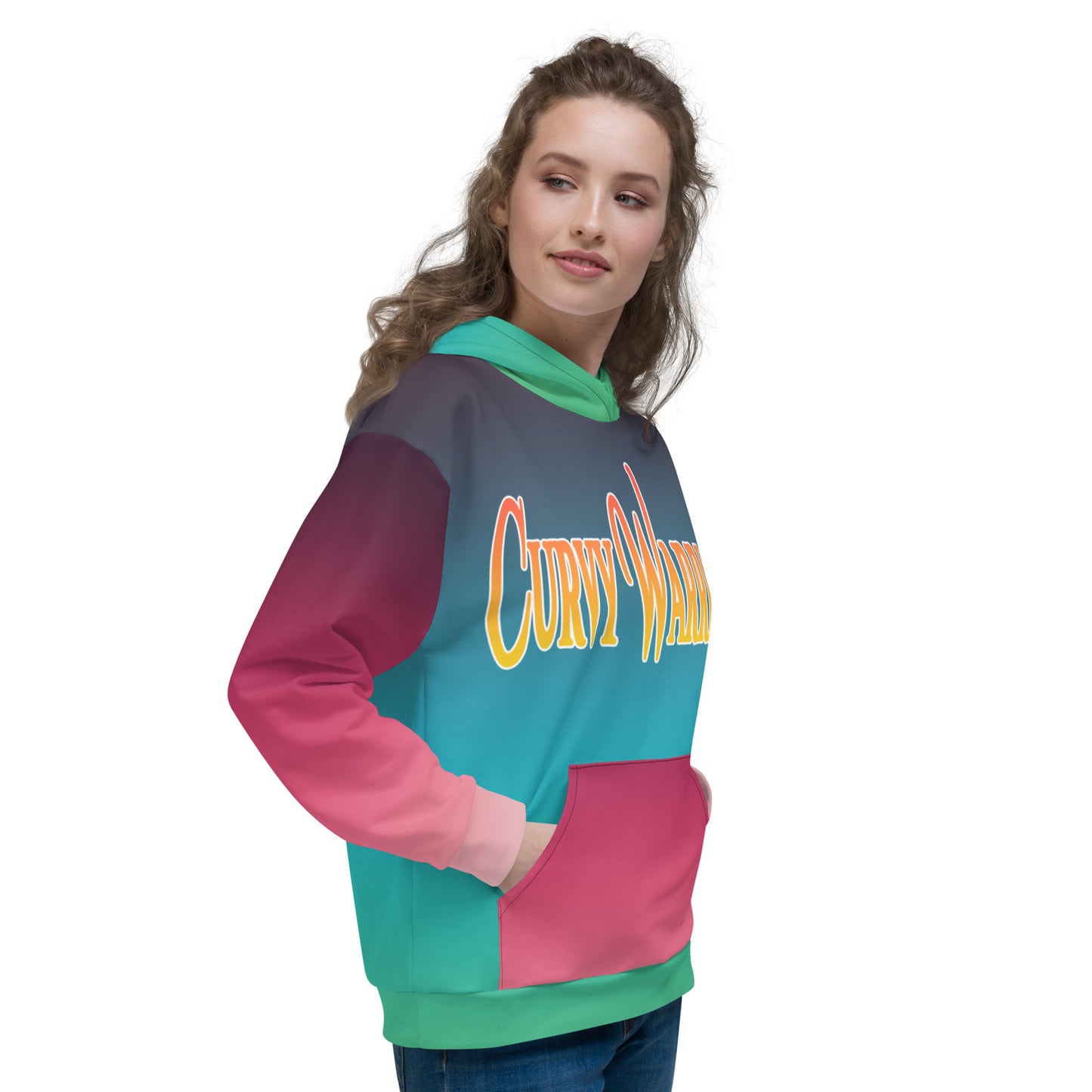 Curvy Warrior Unisex Hoodie