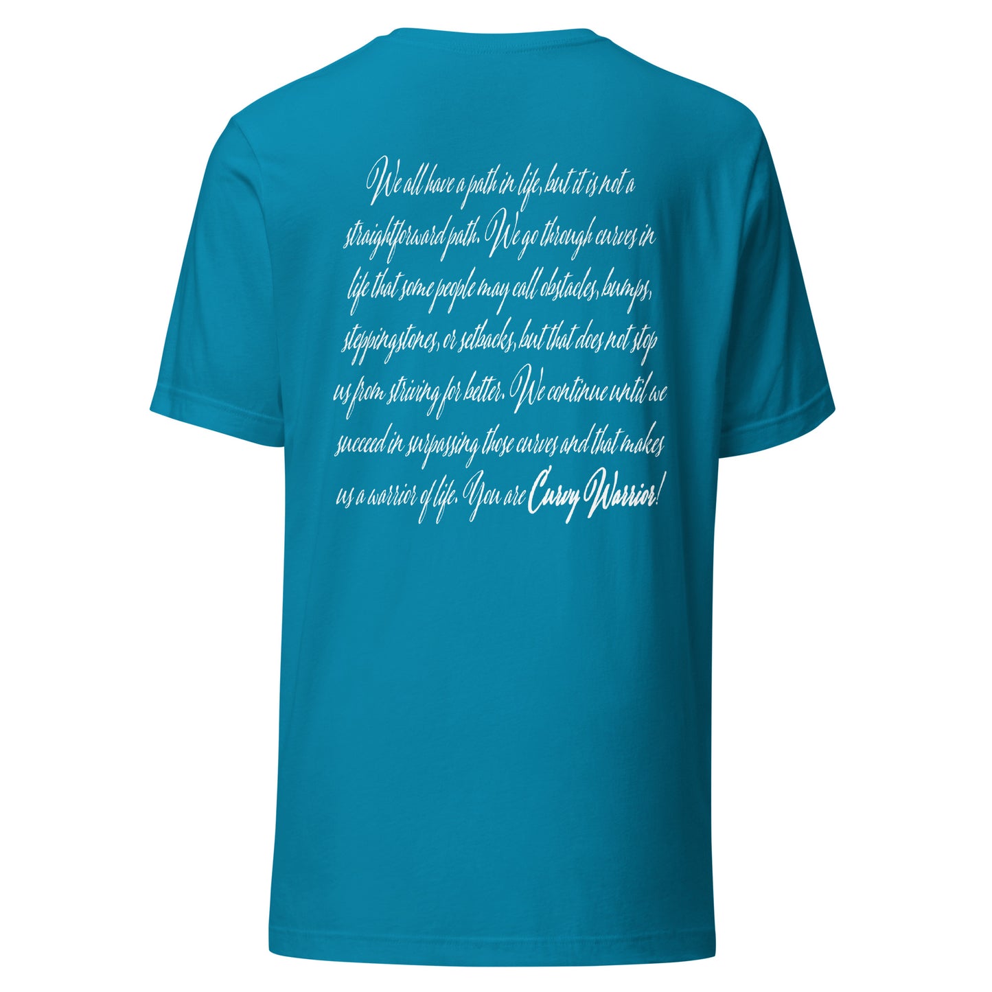 Curvy Warrior Meaning Unisex t-shirt