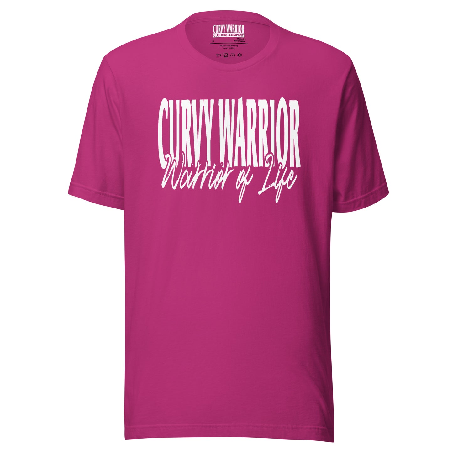 Curvy Warrior - Warrior of Life Unisex t-shirt