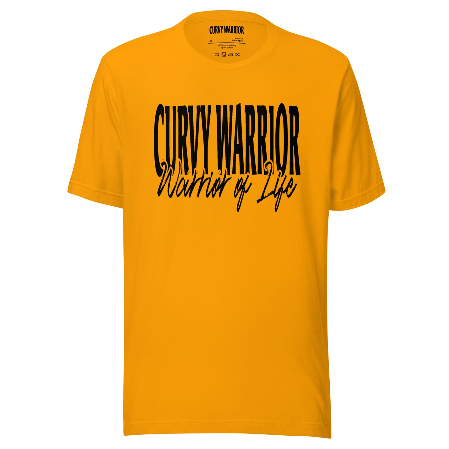 Curvy Warrior - Warrior of Life Unisex t-shirt