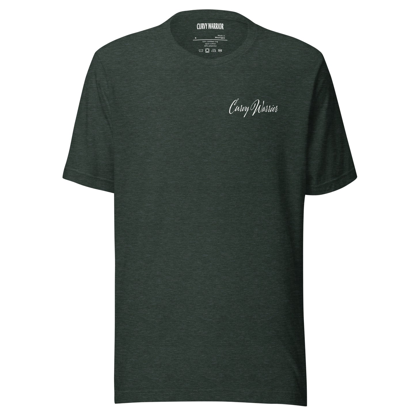 Curvy Warrior Meaning Unisex t-shirt