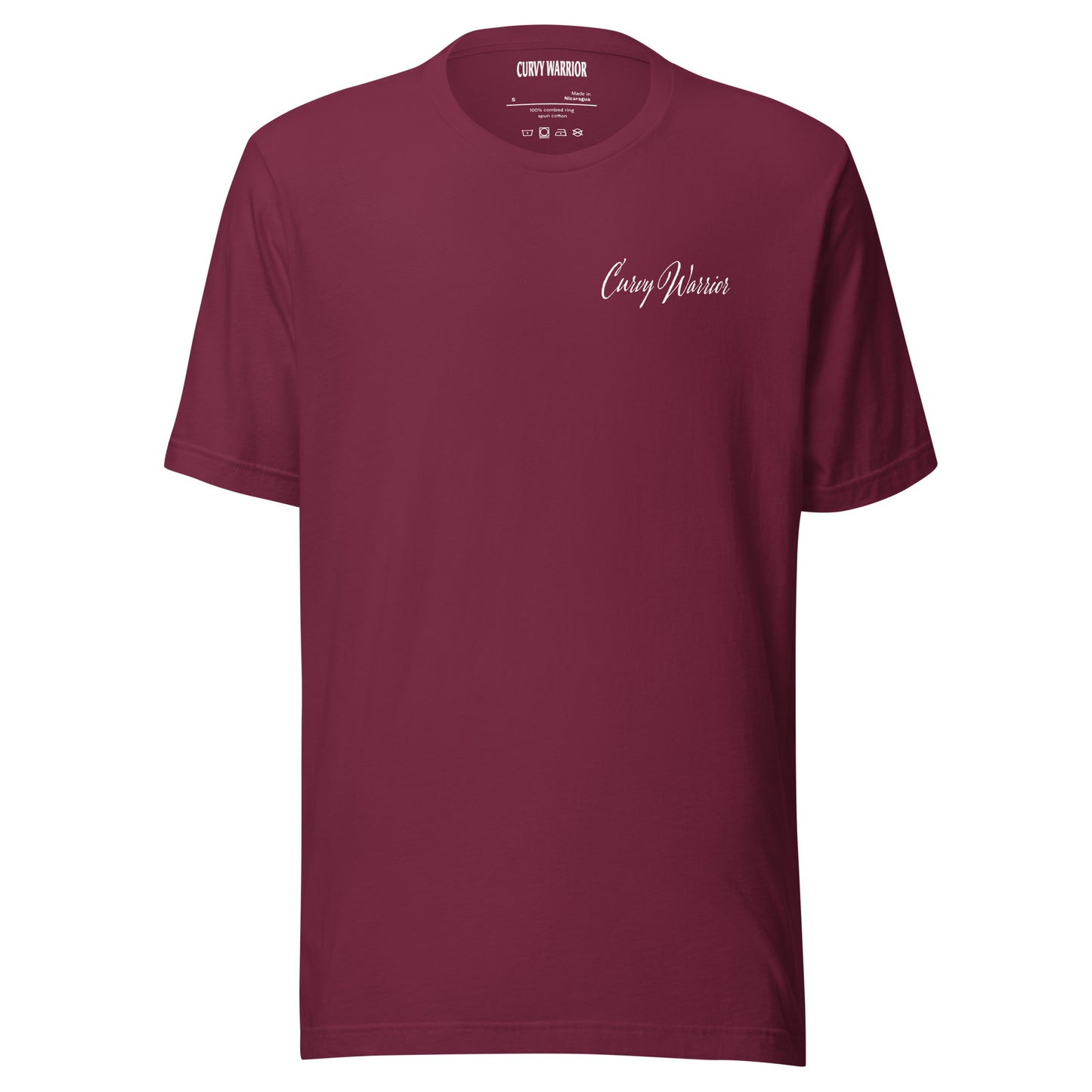 Curvy Warrior Meaning Unisex t-shirt