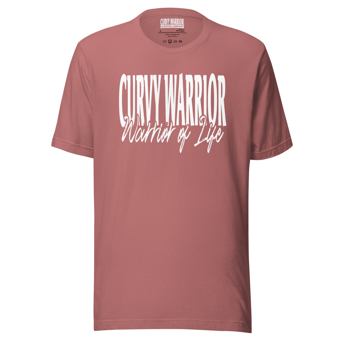 Curvy Warrior - Warrior of Life Unisex t-shirt