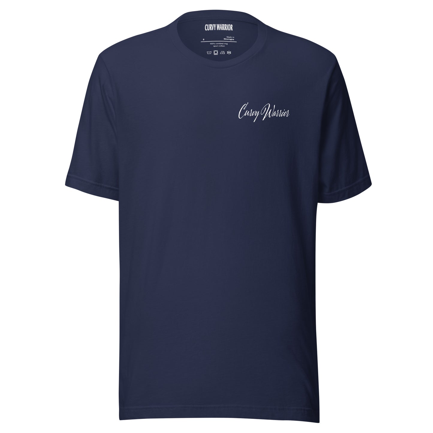 Curvy Warrior Meaning Unisex t-shirt