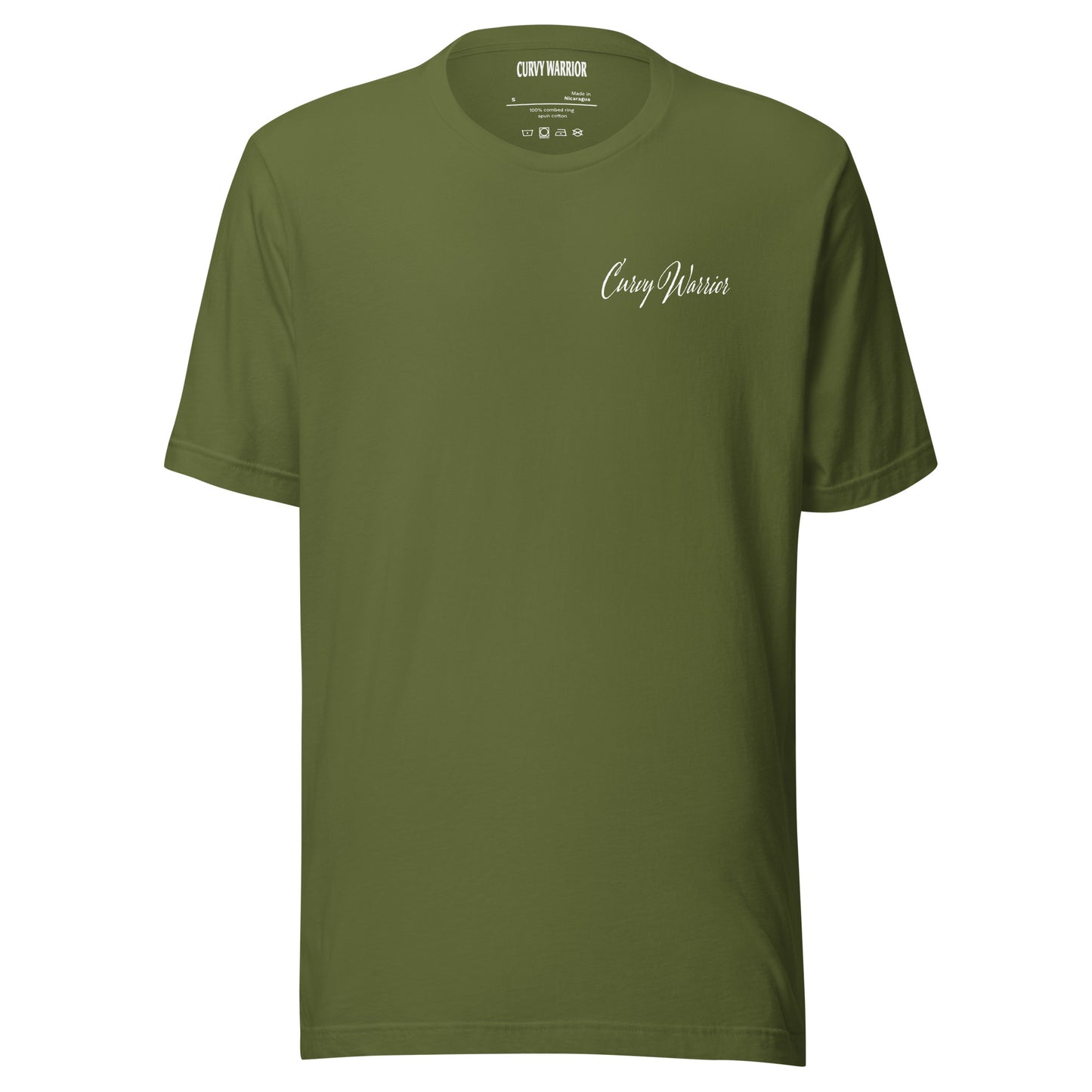 Curvy Warrior Meaning Unisex t-shirt
