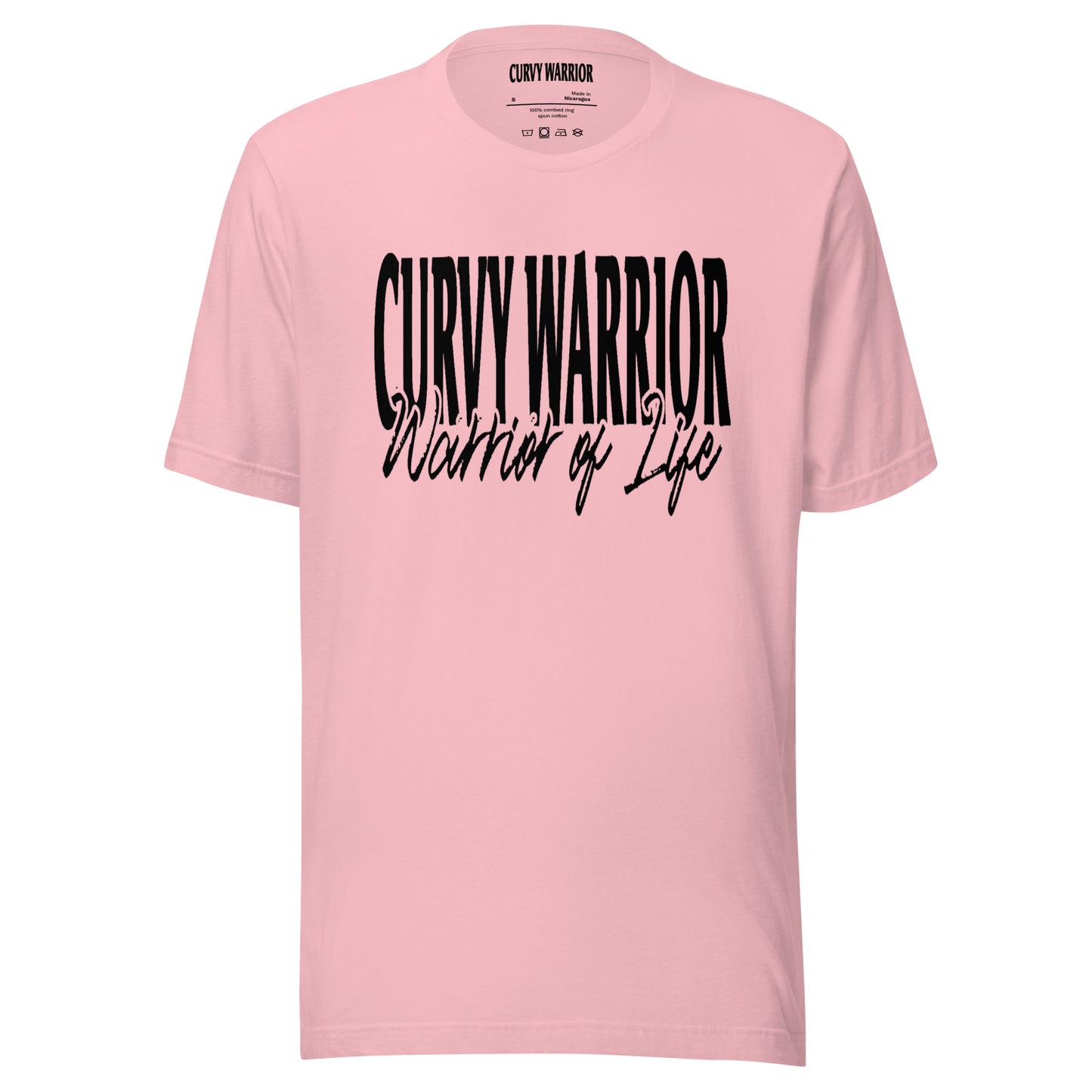 Curvy Warrior - Warrior of Life Unisex t-shirt
