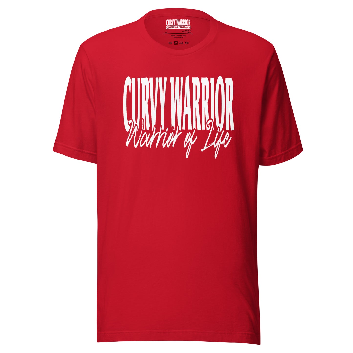 Curvy Warrior - Warrior of Life Unisex t-shirt