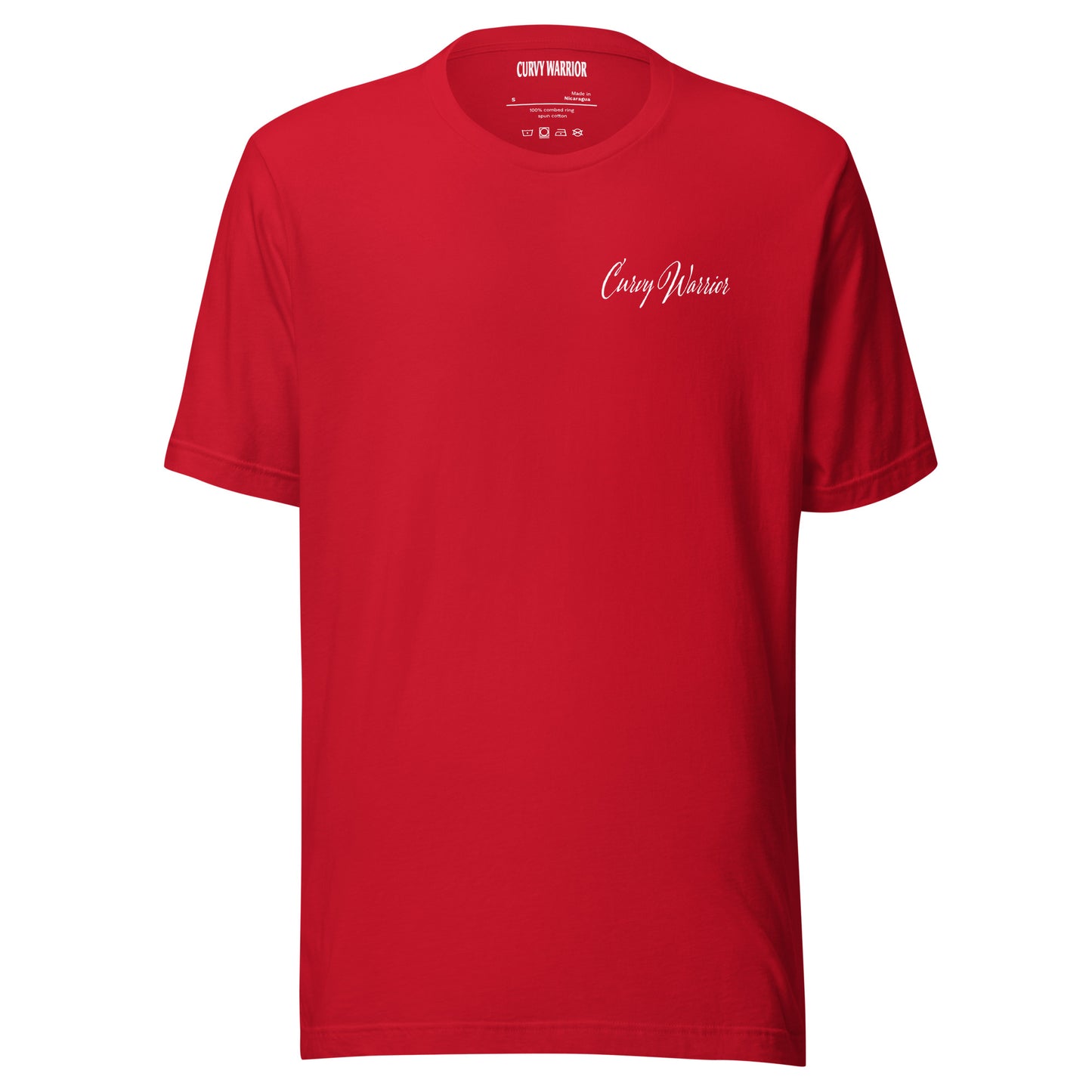 Curvy Warrior Meaning Unisex t-shirt
