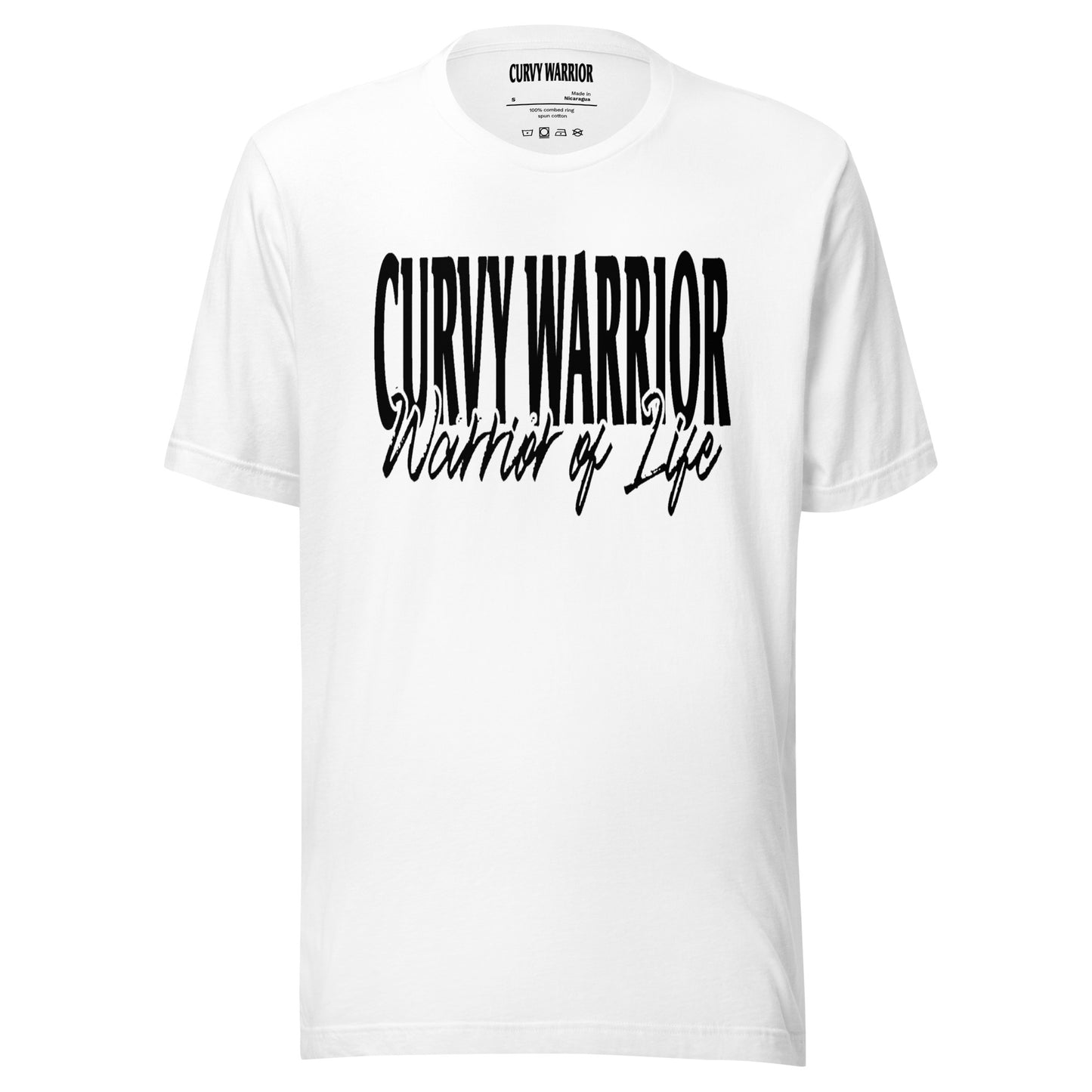 Curvy Warrior - Warrior of Life Unisex t-shirt