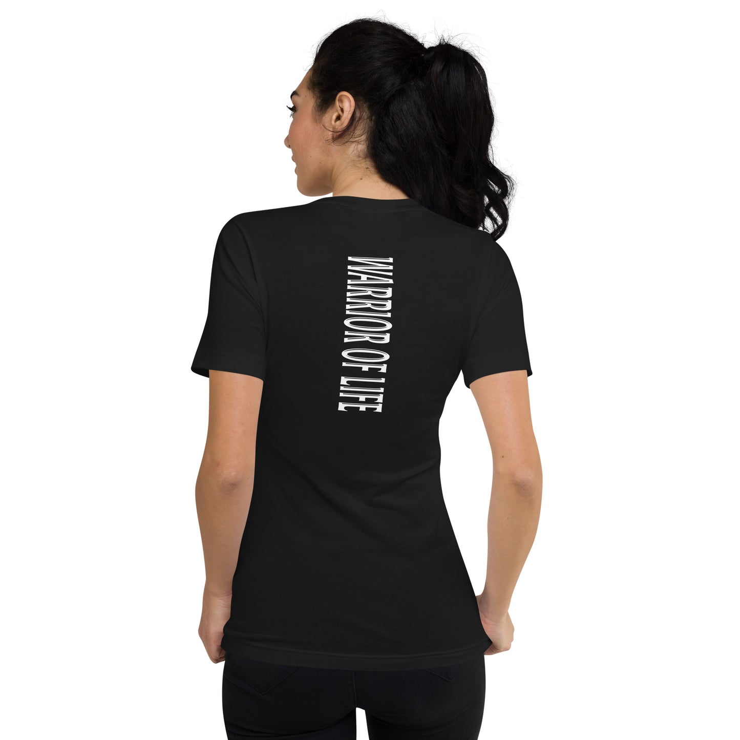 Curvy Warrior Unisex V-Neck T-Shirt