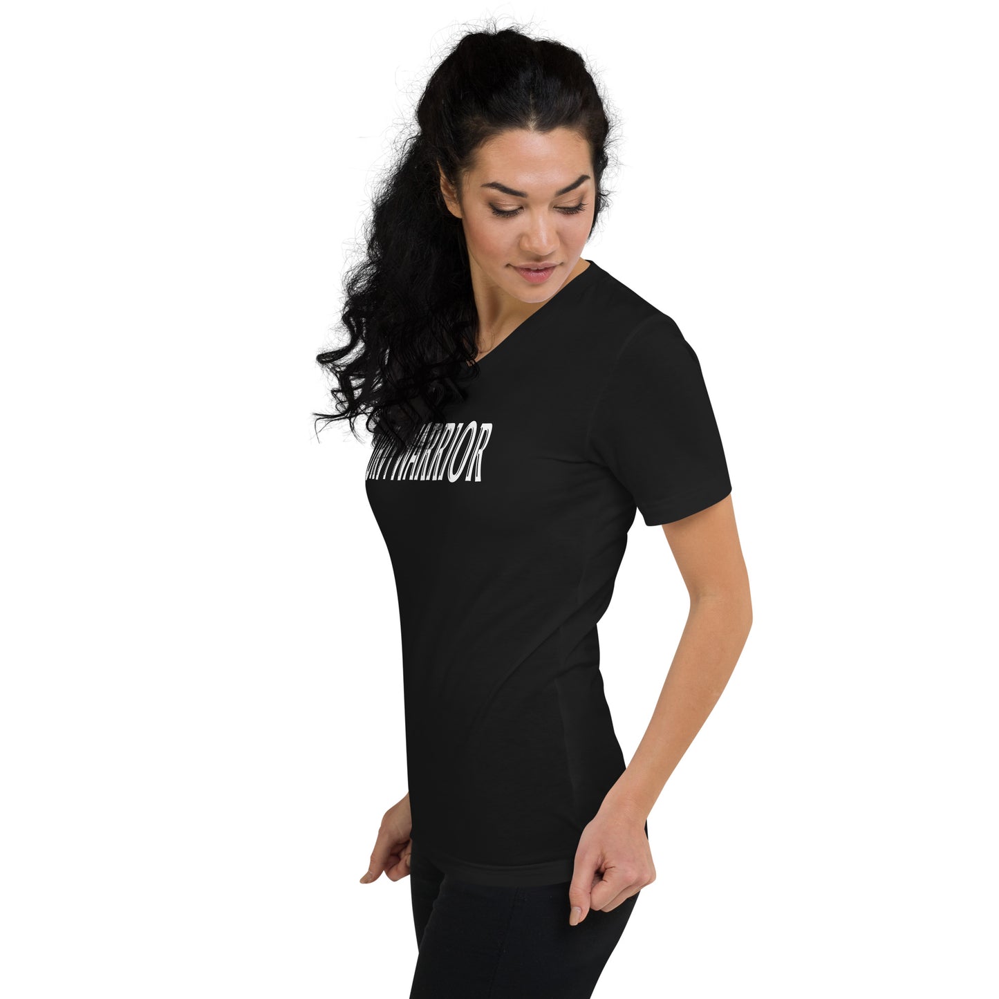 Curvy Warrior Unisex V-Neck T-Shirt