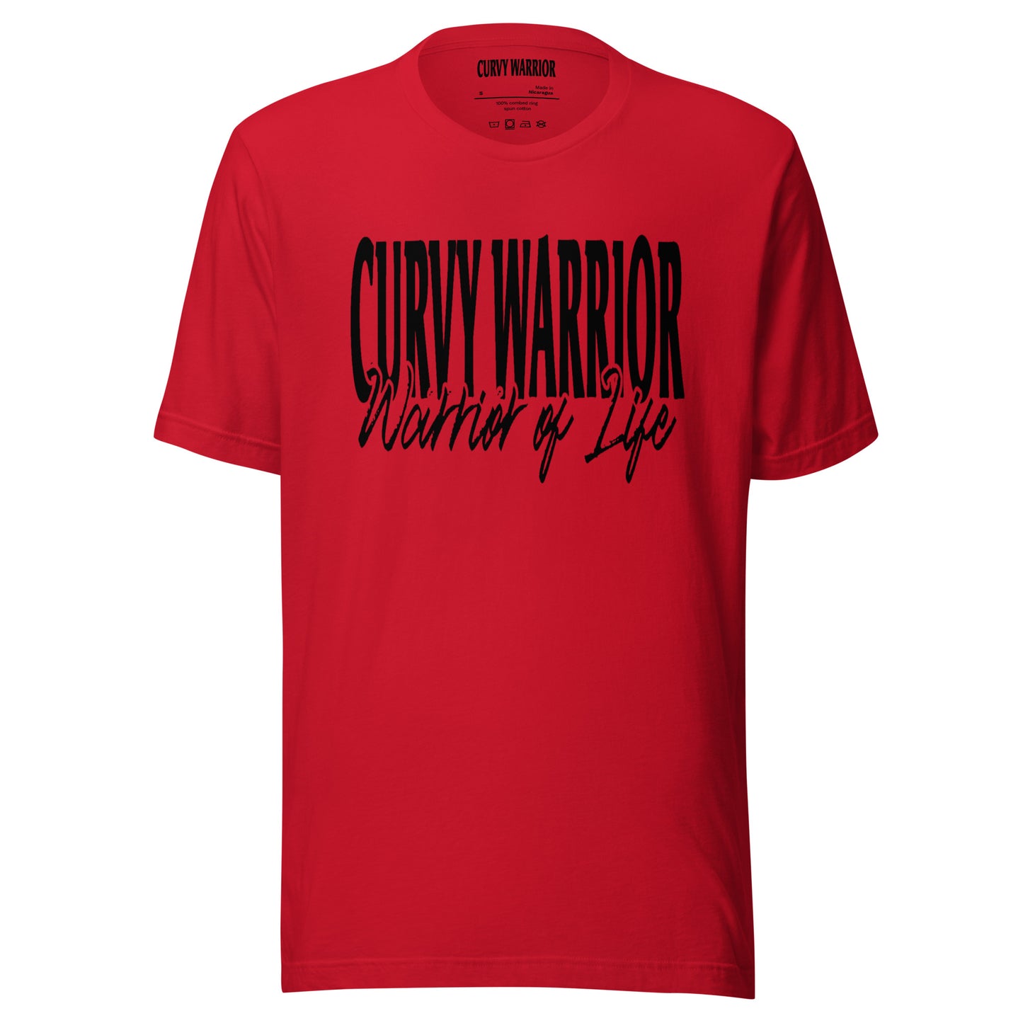 Curvy Warrior - Warrior of Life Unisex t-shirt